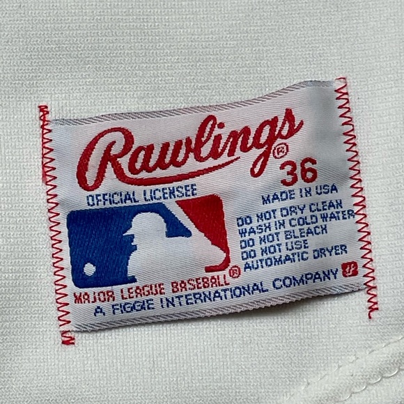 RARE Vintage BOSTON Red Sox TED WILLIAMS Jersey #9 RAWLINGS Made in USA sz 36 - Picture 6 of 7